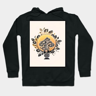 Japanese Art - Gold Tree Hoodie